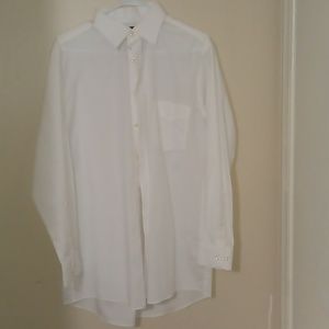Stafford White Dress Shirt